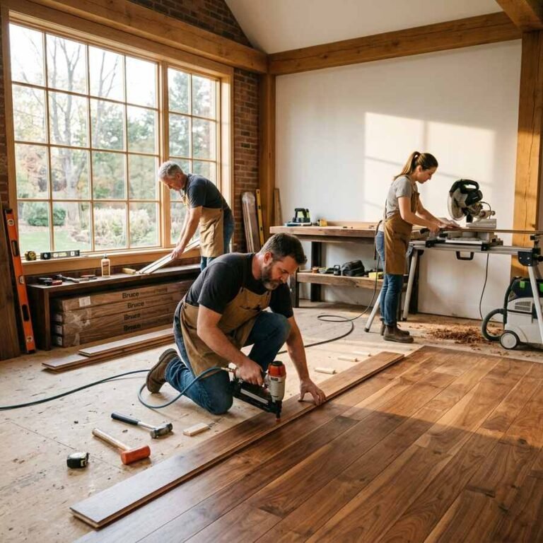 Hardwood Flooring Installation Done Right the First Time