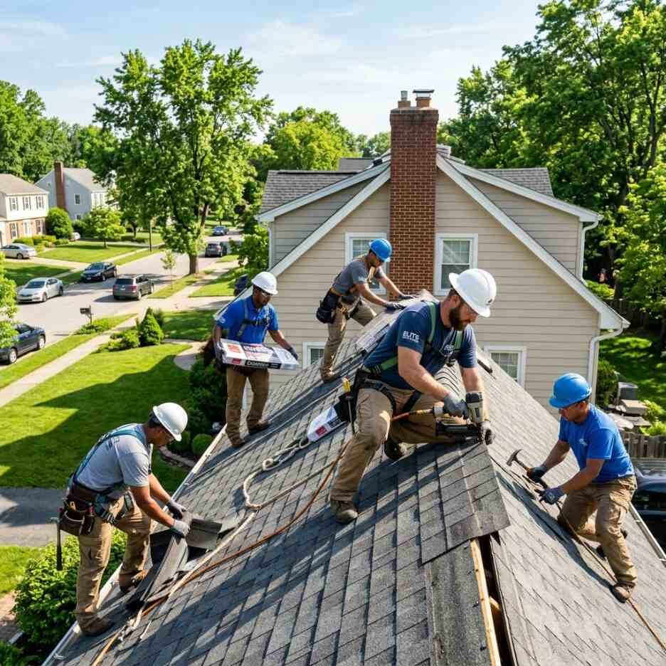 roof replacement service and professional results