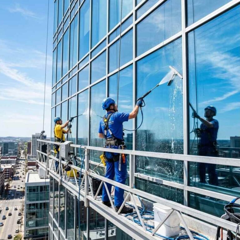 window cleaning service and professional results