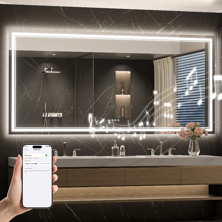 Bathroom Mirrors With Bluetooth Speakers