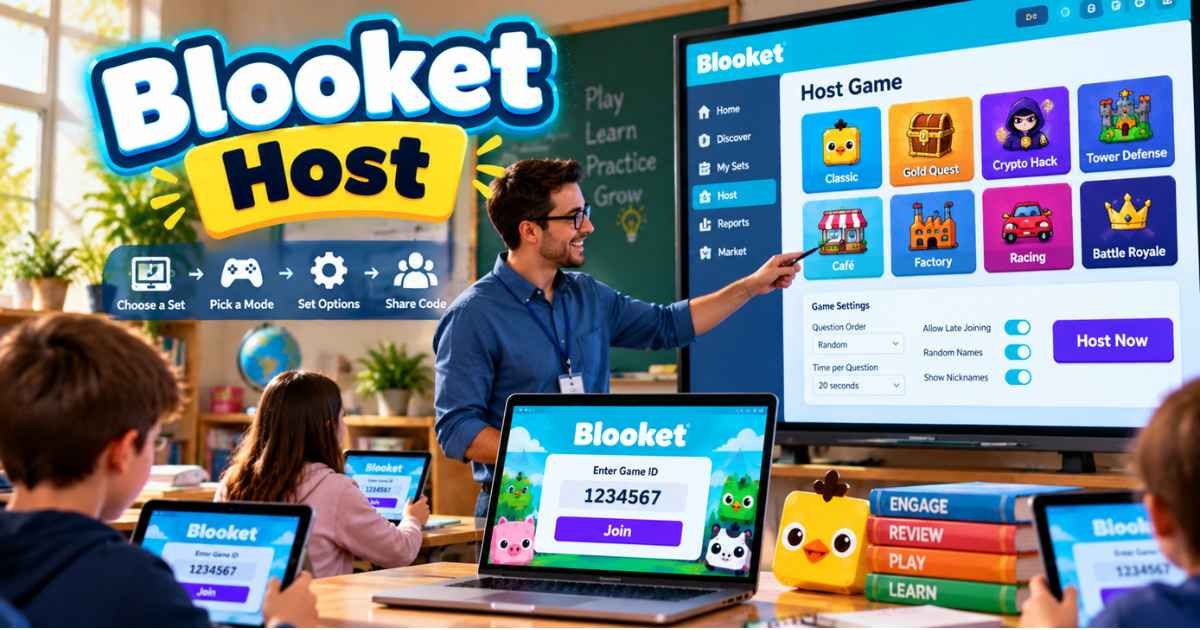 Blooket Host: How to Host a Game, Pick Modes & Settings