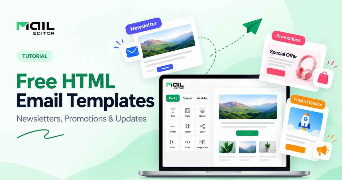 free HTML email templates