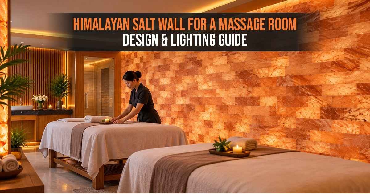 Himalayan salt wall