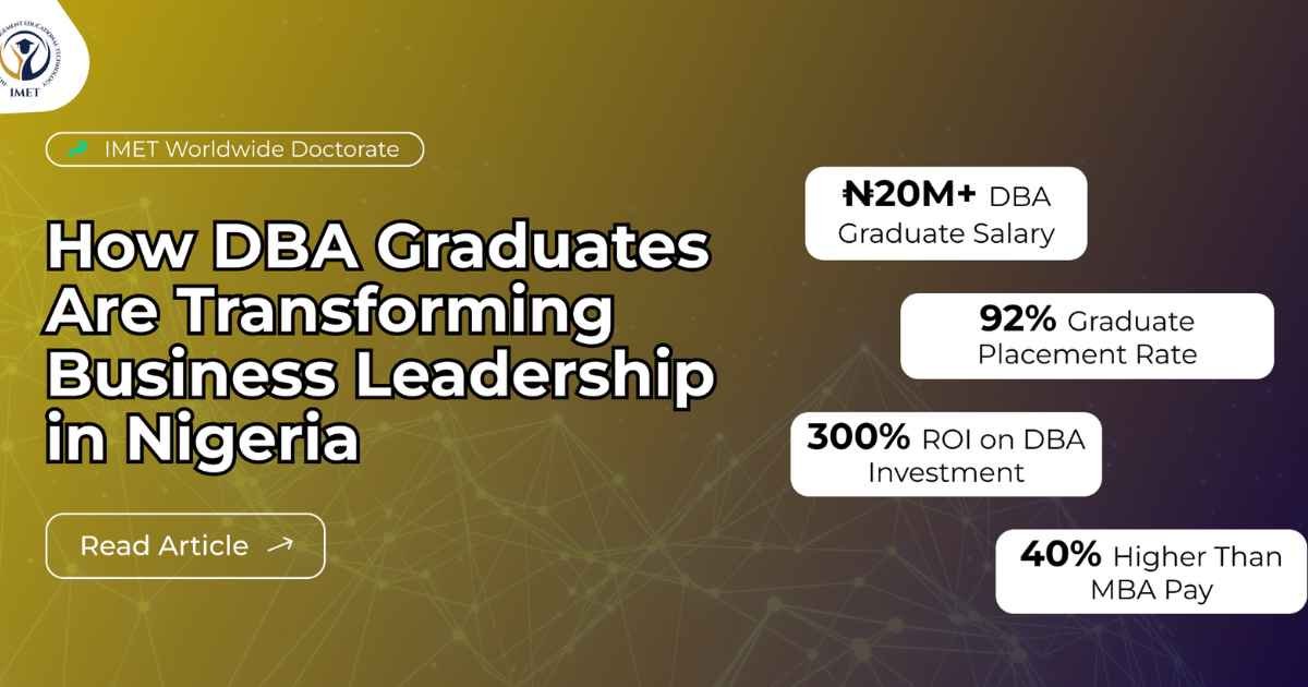 DBA graduates