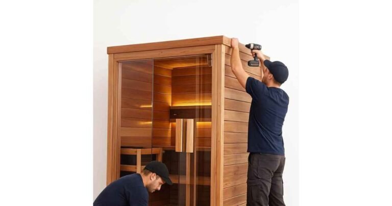 custom outdoor sauna
