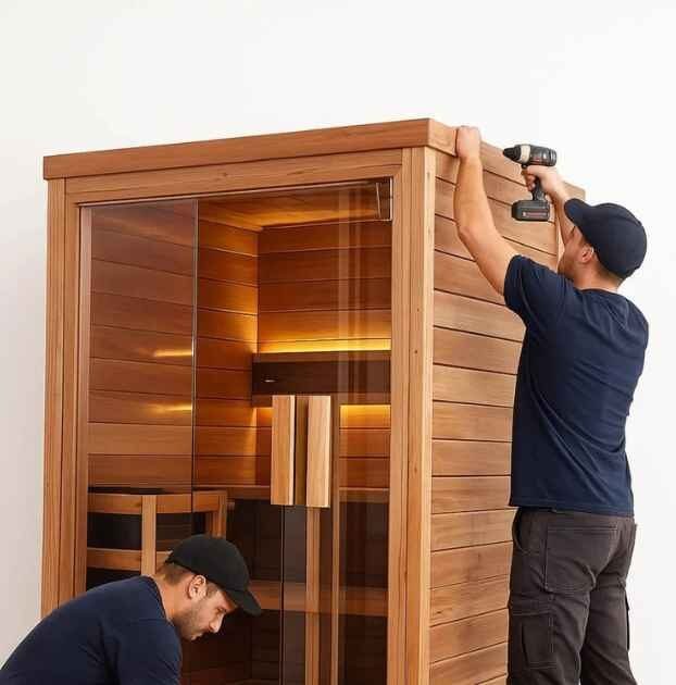 custom outdoor sauna