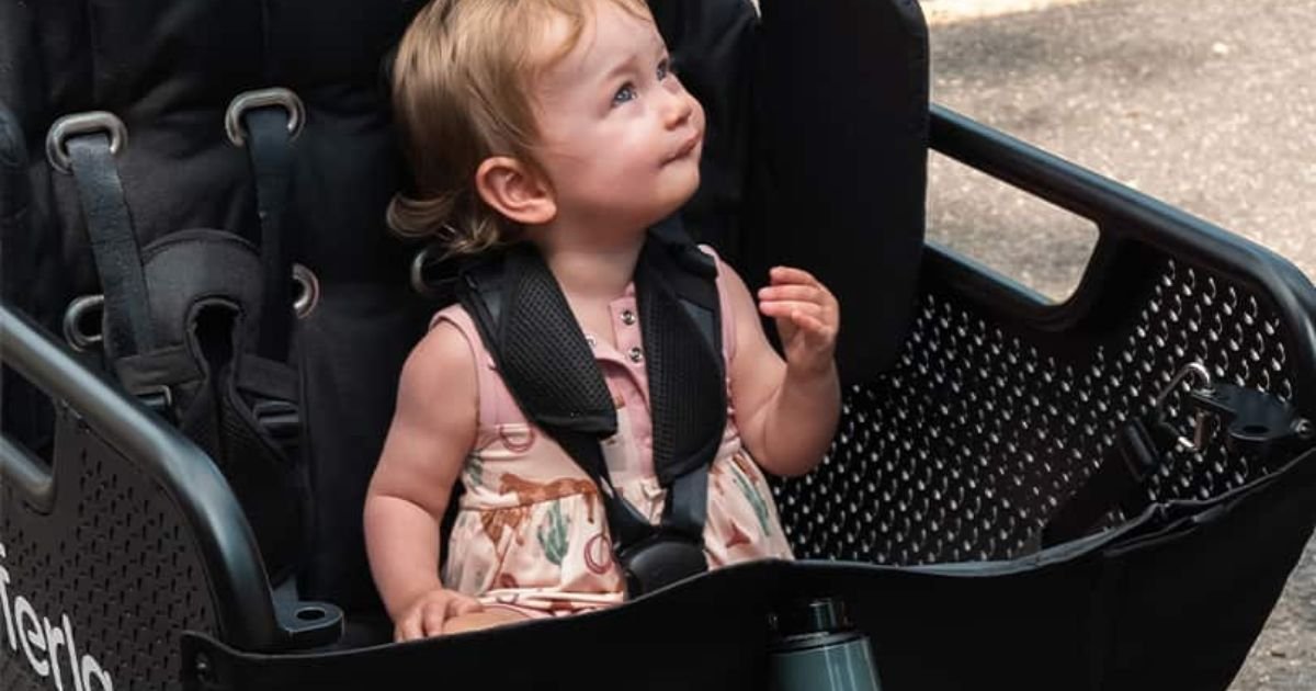 electric bike with a baby seat