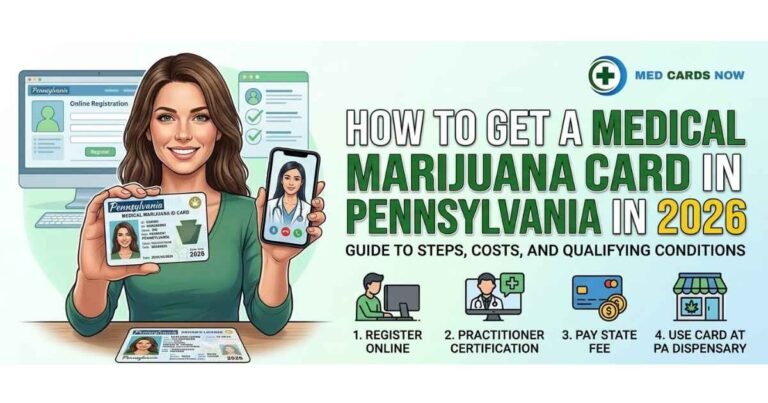 how to get a medical marijuana card in Pennsylvania 2026