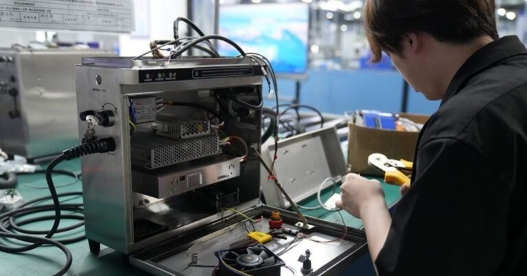 portable fiber laser marking machine