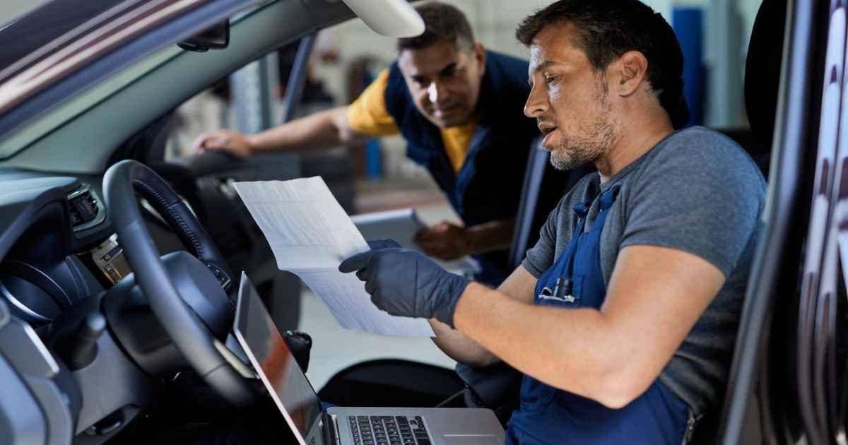 vehicle maintenance records